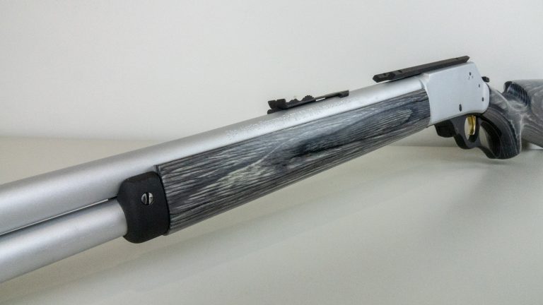 Rifle Cerakote Satin Aluminum H-151 + H-190 Armor Black